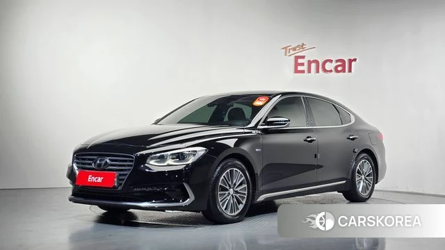Hyundai Grandeur IG Hybrid 2019 Черный из Кореи