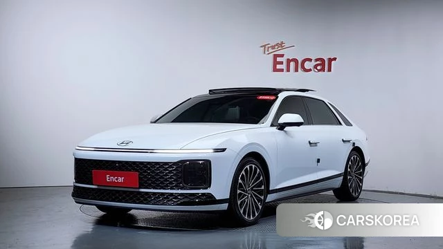 Hyundai Grandeur Hybrid (GN7) 2023 Белый из Кореи