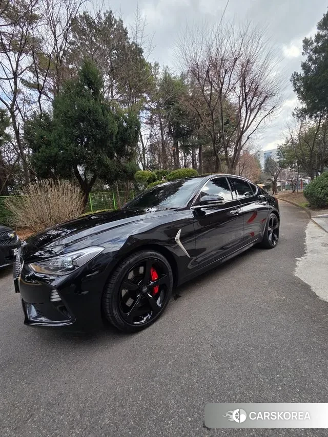 Genesis G70 2019 Черный из Кореи