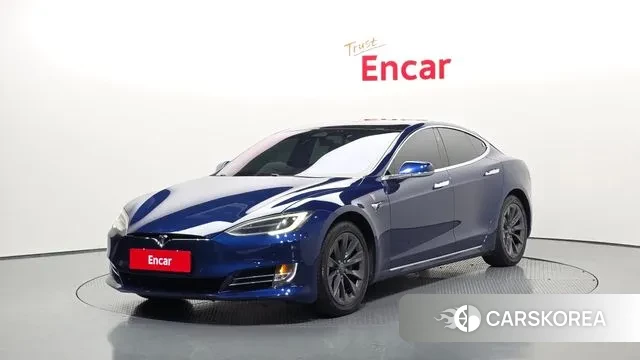 Tesla Model S 2019 Синий из Кореи
