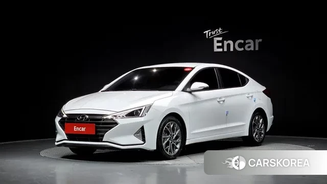 Hyundai The New Avante AD 2019 Белый из Кореи