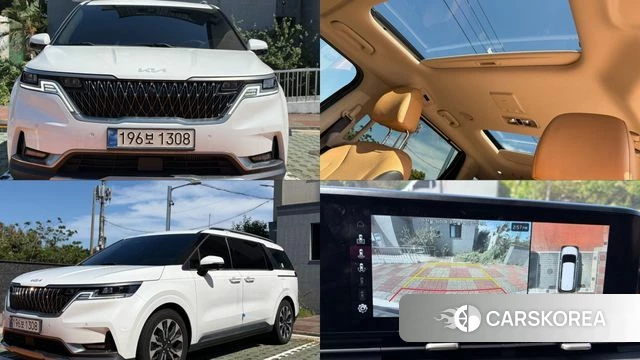 Kia Carnival 4th generation 2021 Белый из Кореи