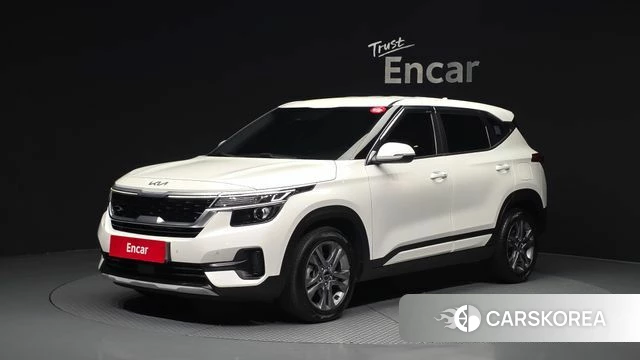 Kia Seltos 2021 Белый из Кореи
