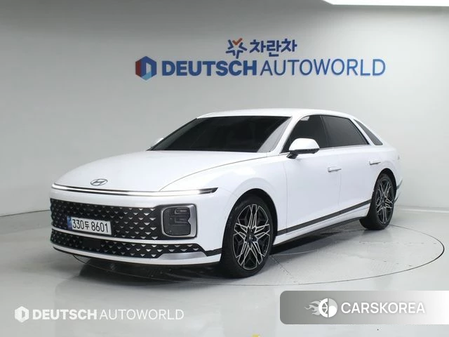 Hyundai Grandeur Hybrid (GN7) 2025 Белый из Кореи