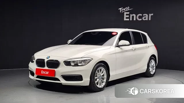 BMW 1 Series (F20) 2018 Белый из Кореи