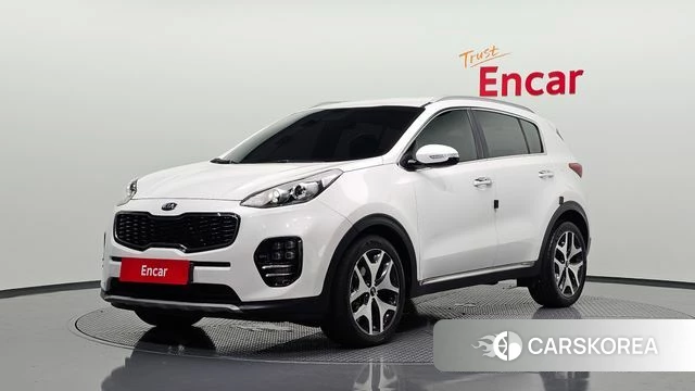 Kia Sportage 4th Generation 2018 Белый из Кореи