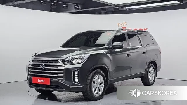 Ssangyong The New Rexton Sport 2022 Серый из Кореи