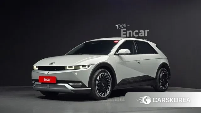 Hyundai Ionic 5 2022 Серебристо-серый из Кореи