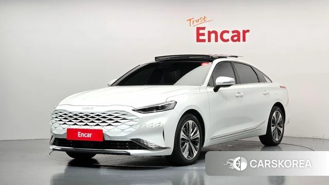 Kia K8 Hybrid 2022 Белый из Кореи