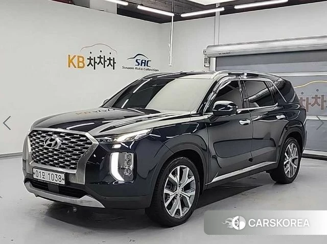 Hyundai Palisade 2019 Синий из Кореи