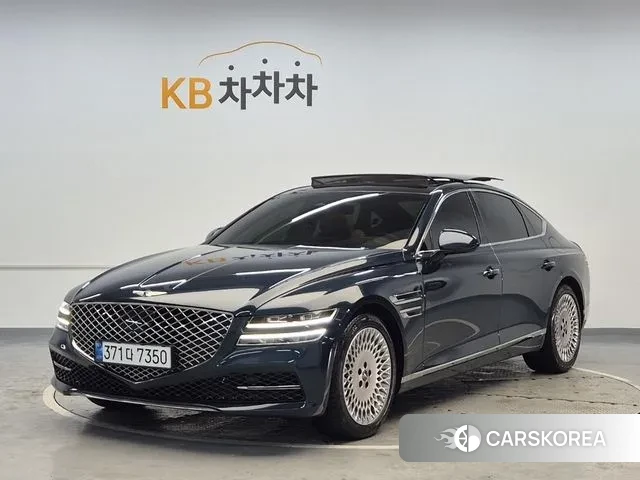 Genesis G80 (RG3) 2021 Небесно-голубой из Кореи