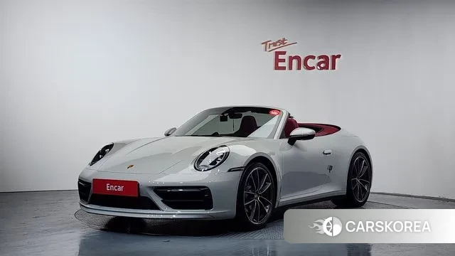 Porsche 911(992) 2022 Серебряный из Кореи