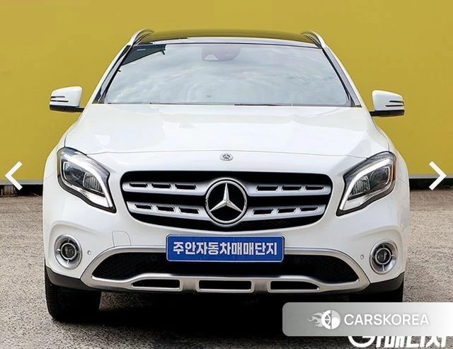 Mercedes-Benz GLA-Class X156 2018 Белый из Кореи