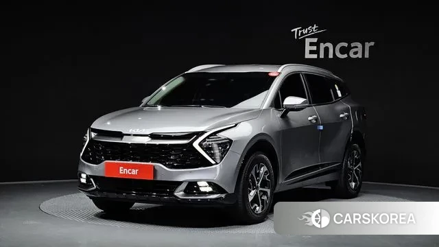 Kia Sportage 5th Generation Hybrid 2023 Серебристо-серый из Кореи