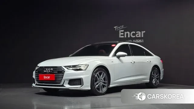 Audi A6 (C8) 2023 Белый из Кореи
