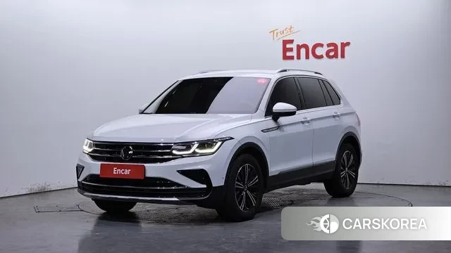 Volkswagen Tiguan second Generation 2024 Белый из Кореи