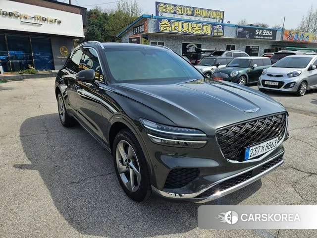 Genesis GV70 2024 Темно-зеленый из Кореи