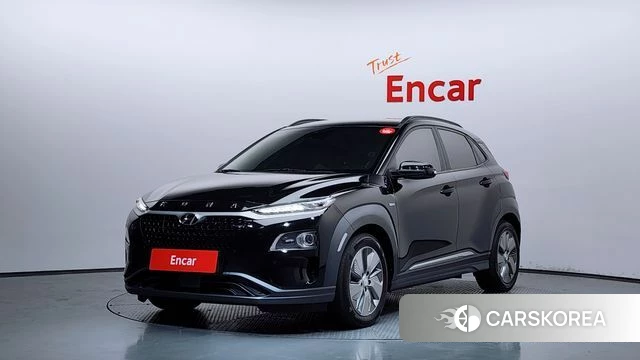 Hyundai Kona Electric 2020 Черный из Кореи