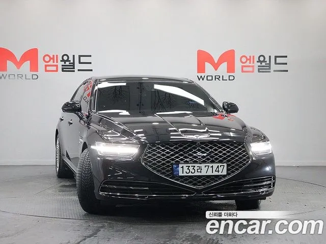 Genesis G90 2021 Черный из Кореи