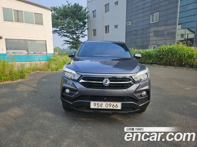 Ssangyong Rexton Sports 2018 Серый из Кореи