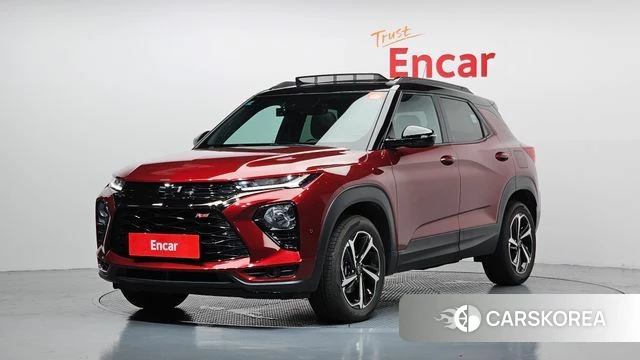 Chevrolet (GM Daewoo) Trailblazer 2022 Красный из Кореи