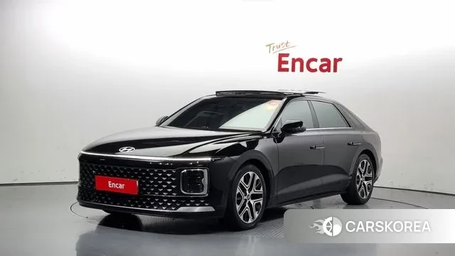 Hyundai Grandeur (GN7) 2023 Черный из Кореи