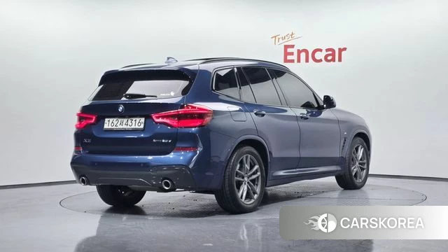 BMW X3 (G01) 2020 Синий из Кореи