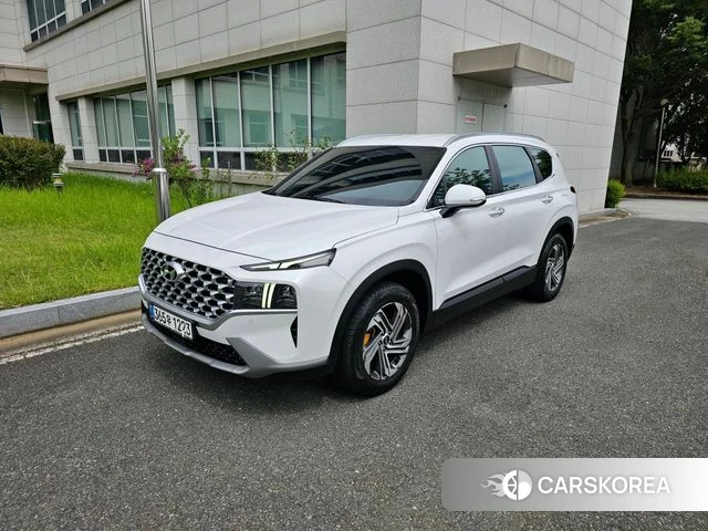 Hyundai The New Santa Fe 2021 Белый из Кореи