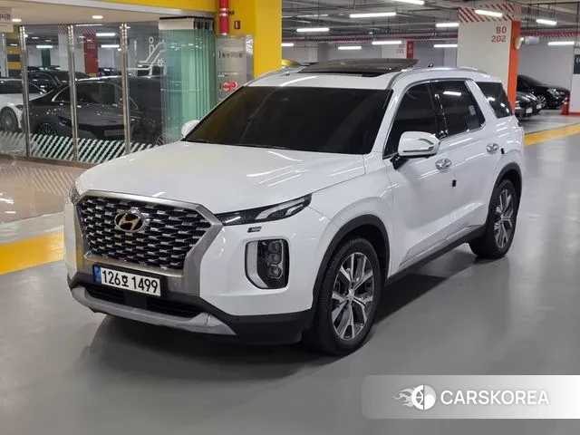 Hyundai Palisade 2022 Белый из Кореи