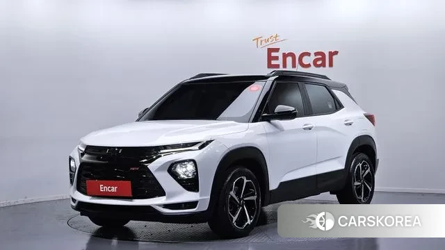 Chevrolet (GM Daewoo) Trailblazer 2021 Белый из Кореи