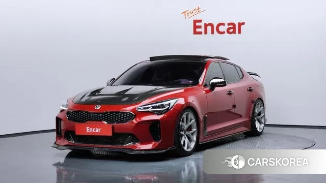 Kia Stinger 2018 Красный из Кореи