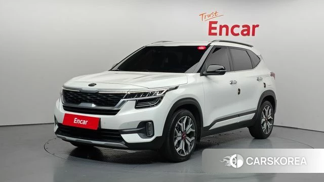 Kia Seltos 2020 Черный из Кореи