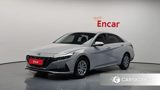 Hyundai Avante (CN7) 2020 Серебряный из Кореи