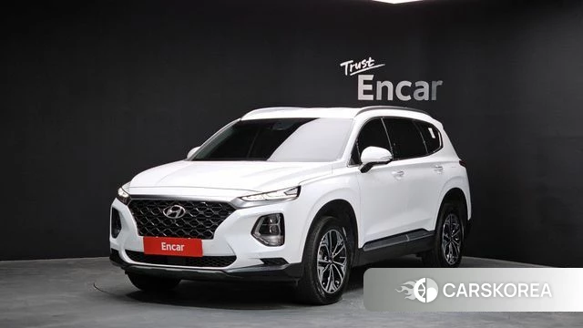 Hyundai Santa Fe TM 2020 Белый из Кореи
