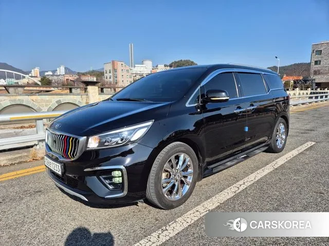 Kia The New Carnival 2020 Черный из Кореи