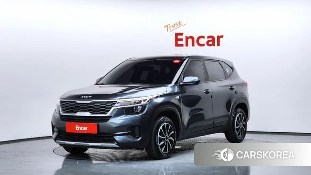 Kia Seltos 2021 Небесно-голубой из Кореи