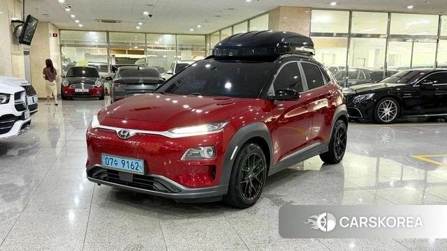 Hyundai Kona Electric 2018 Красный из Кореи