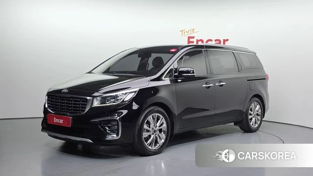 Kia The New Carnival 2018 Черный из Кореи
