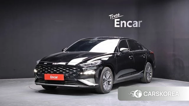 Kia K8 Hybrid 2022 Черный из Кореи