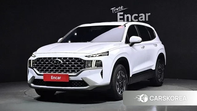 Hyundai The New Santa Fe 2021 Белый из Кореи