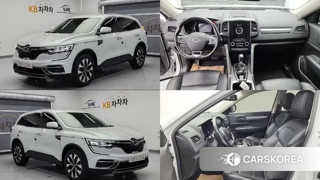 Renault Korea (Samsung) The New QM6 2022 Белый из Кореи