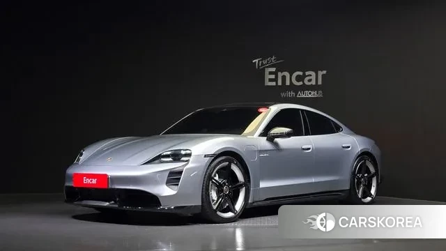 Porsche Taycan 2021 Серебряный из Кореи