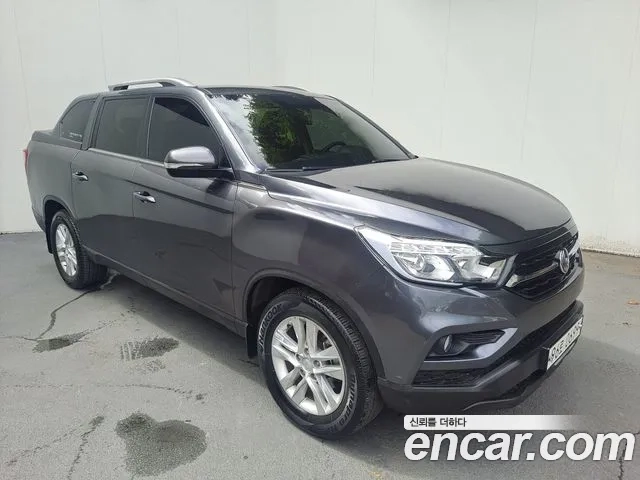 Ssangyong Rexton Sports 2018 Серый из Кореи