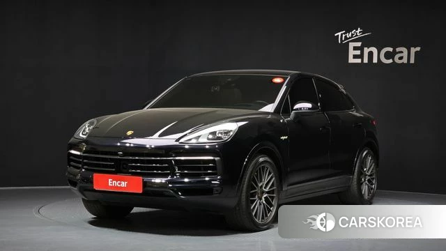 Porsche Cayenne (PO536) 2022 Черный из Кореи