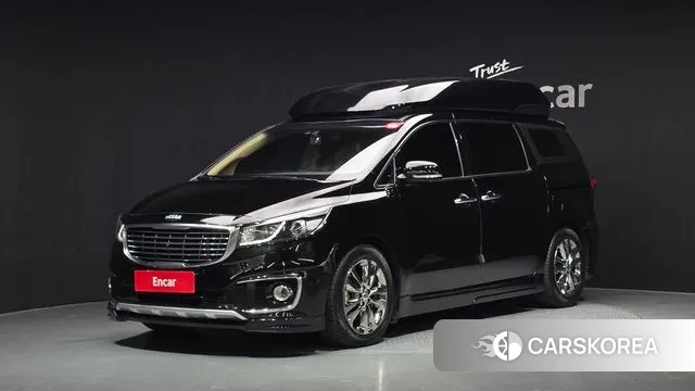 Kia All New Carnival 2018 Черный из Кореи