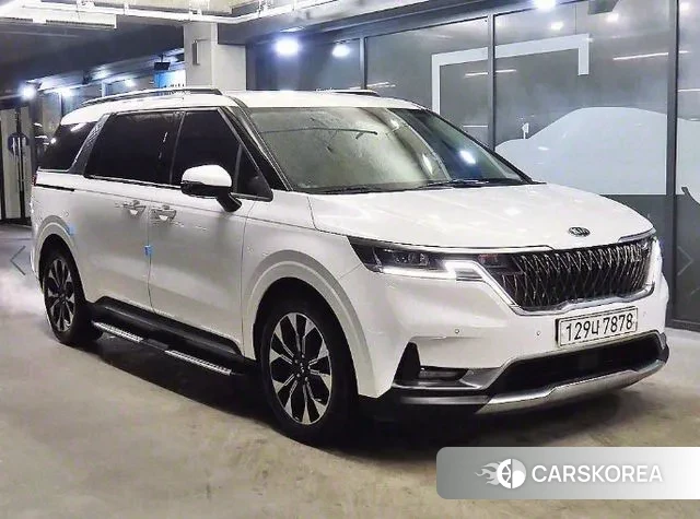 Kia Carnival 4th generation 2020 Белый из Кореи