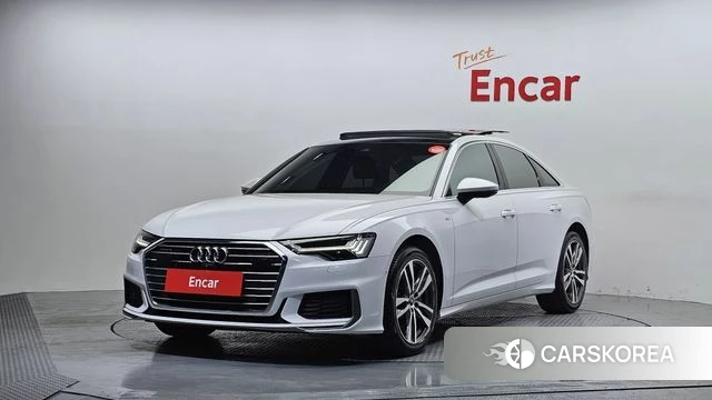 Audi A6 (C8) 2023 Белый из Кореи