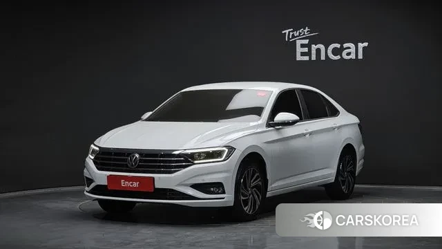Volkswagen 7th Generation of Jetta 2020 Белый из Кореи