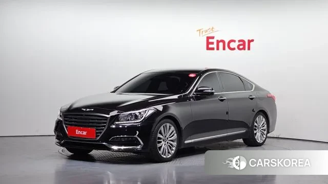 Genesis G80 2018 Черный из Кореи