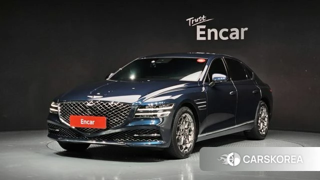 Genesis G80 (RG3) 2021 Синий из Кореи